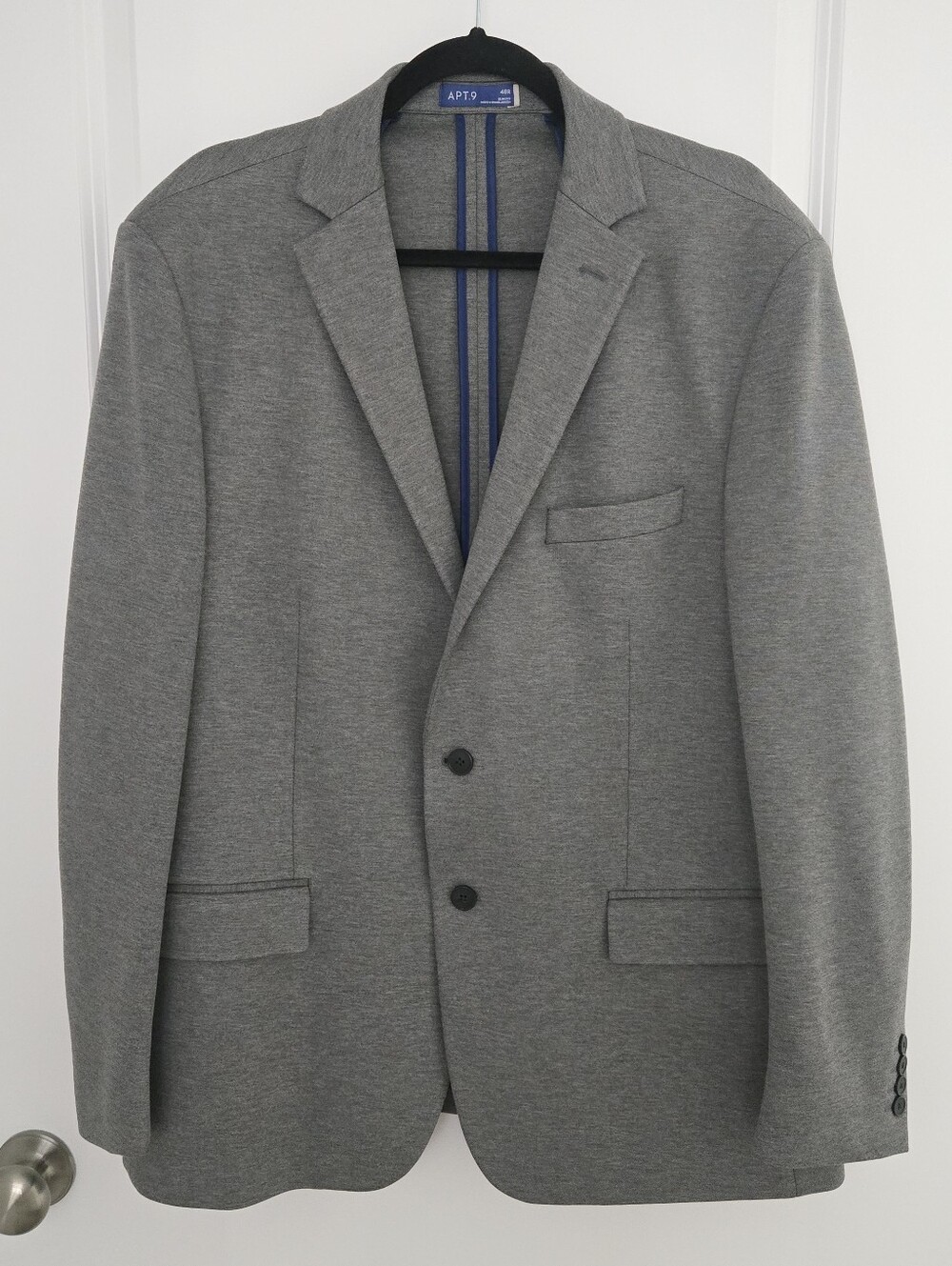 Apt. 9 Men's Heather Gray Two-Button Sport Coat